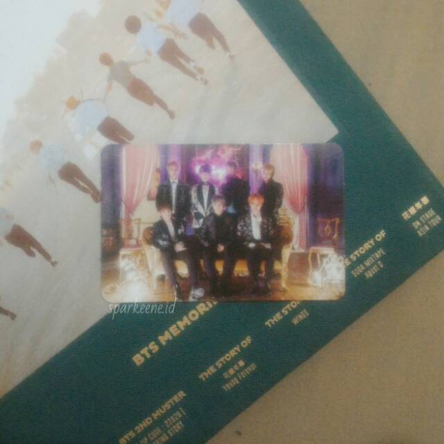 Bts Memories 16 Group Photocard Blood Sweat Tears Shopee Indonesia