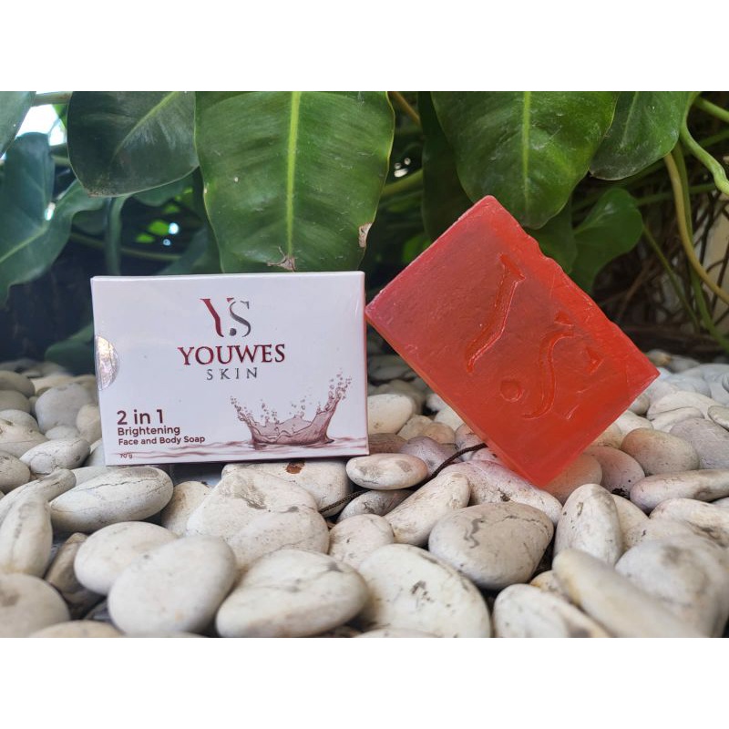 sabun pemutih,sabun badan dan wajah,sabun glowing,sabun YS Youwes skin