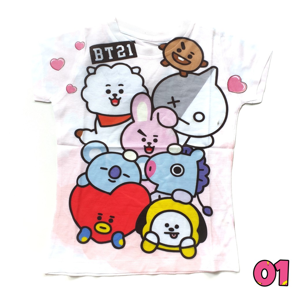 Coco Ice Kaos Anak BT21 BTS