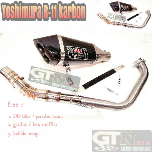 Kanlpot racing yoshimura r-11 karbon for R15