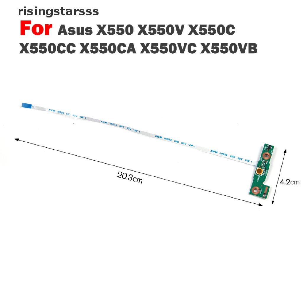 Kabel Power Tombol Jelly Untuk Asus X550 X550V X550C X550CC X550CA X550VC X550VB