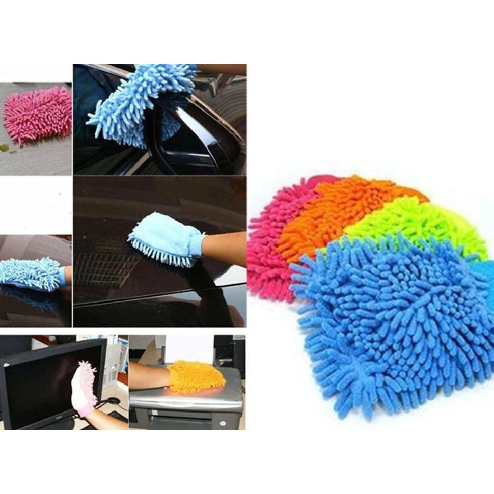 Murah Sarung Tangan Lap Microfiber  Kain Lap cendol lebihrapat bagus