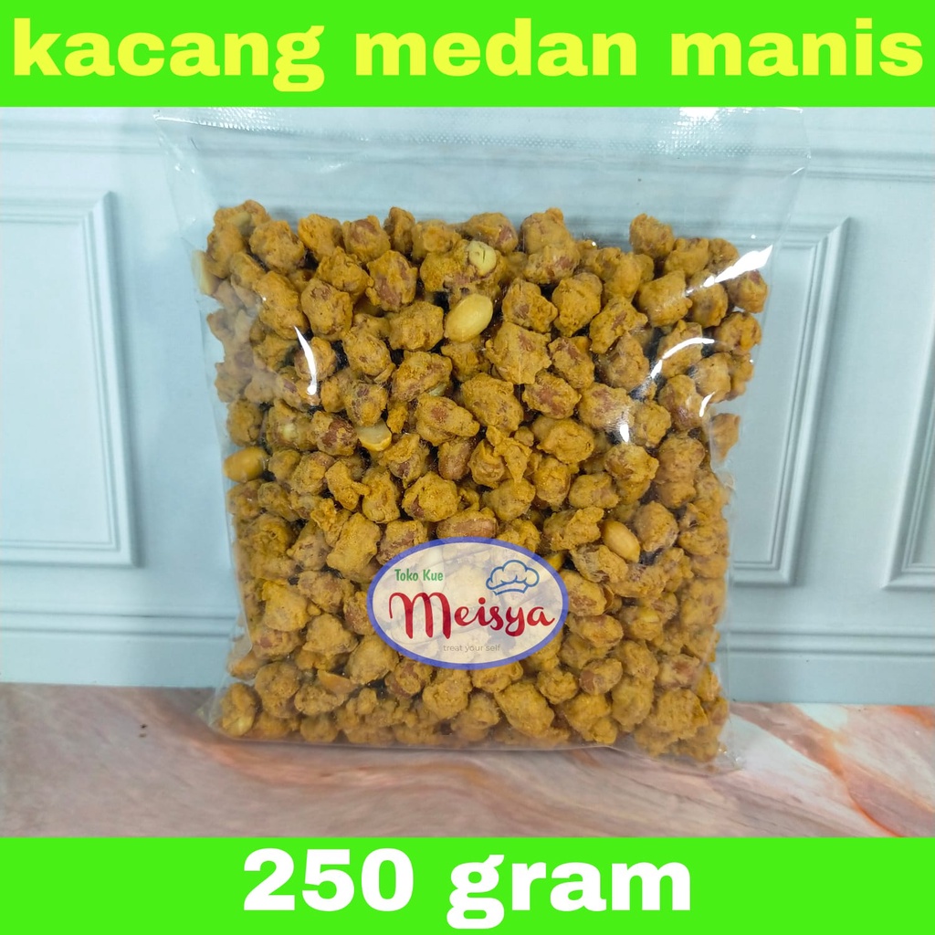 

Kacang Telur Medan Manis Palapa 250 Gr