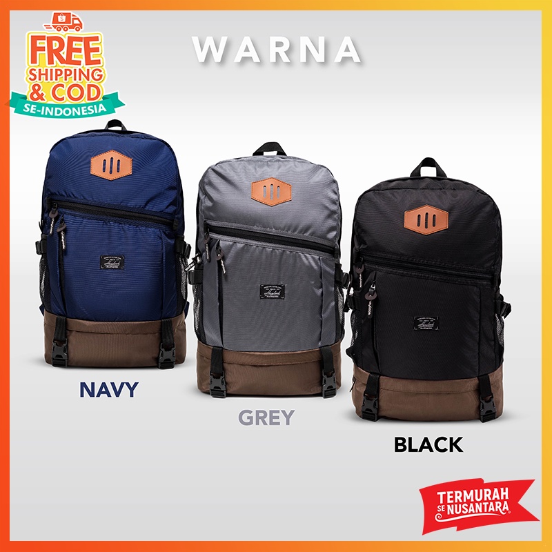 Tas Ransel Backpack Tas gendong Tas distro Ransel pria Tas sekolah Tas waterproof Bag pack Higher