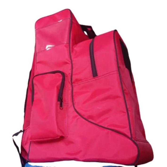 EQUESTRIAN BAGS / TAS SEPATU & HELM BER KUDA ( RANSEL - MERAH - PINK - HITAM ) + slot THUMBLER Minum