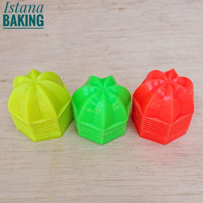 Cetakan bolu sakura belimbing per lusin