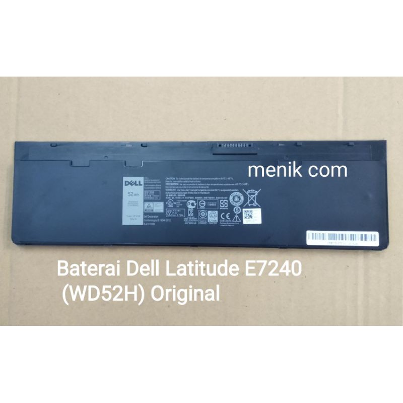 BATERAI DELL Latitude E7240 (WD52H) (4 CELL)