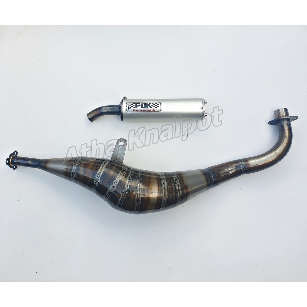 Knalpot PDK Fiz R Force1 Kolong Model Bm Power 2tak Plat