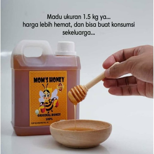 

Madu Hutan Asli 1,5 kg Mom's Honey