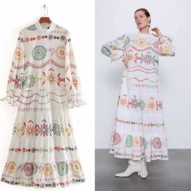 Dress import etnik brand R.X