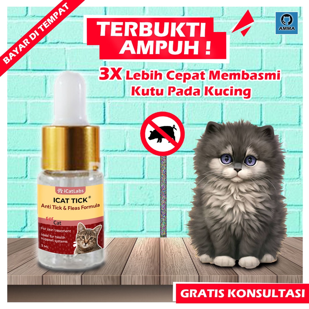 OBAT KUTU KUCING ANJING AMPUH REVOLUTION CAT KITTEN KALUNG ANTI KUTU KUCING DETICK OBAT KUTU KUCING