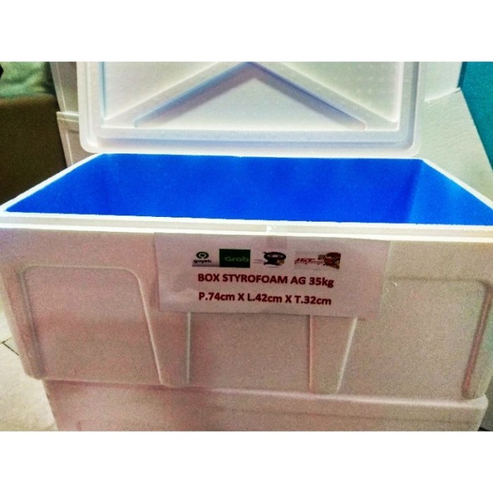 BOX STYROFOAM LUBUKAN IKAN CUPANG AG MEDIUM