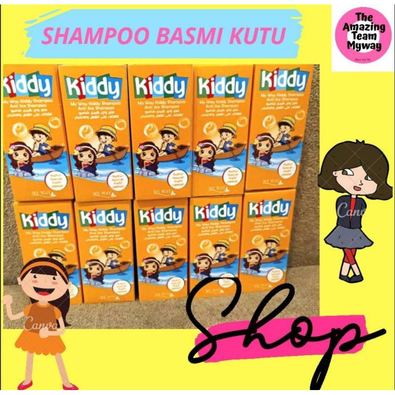 Kiddy Anti Lice Shampoo - sampo anti ketombe My Way