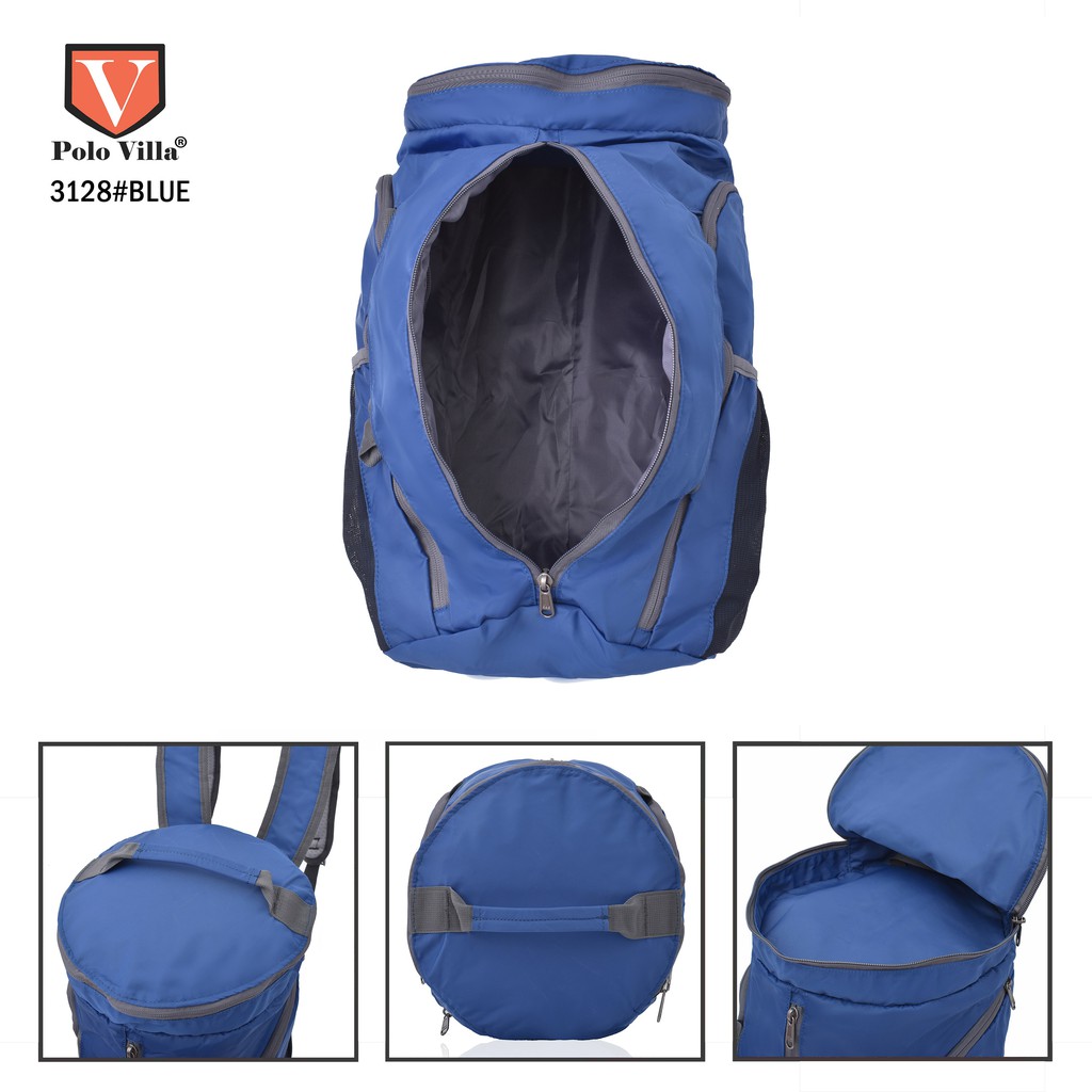 (RF) Tas Duffel PoloVilla  Gymbag Tas Pria Tas Wanita Tas Olahraga Multi-Sporty 3128 Ransel Fashion