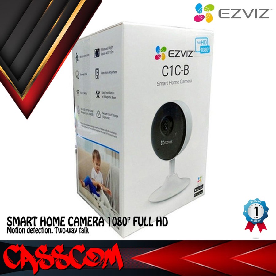 EZVIZ C1C-B 1080p Full HD WiFi Security IP Camera