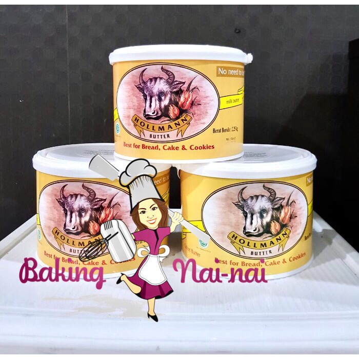 

PROMO HOLLMAN BUTTER 2,25 KG / BAKING NAINAI !!!!!