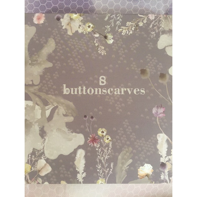 buttonscarves preloved fiore grey