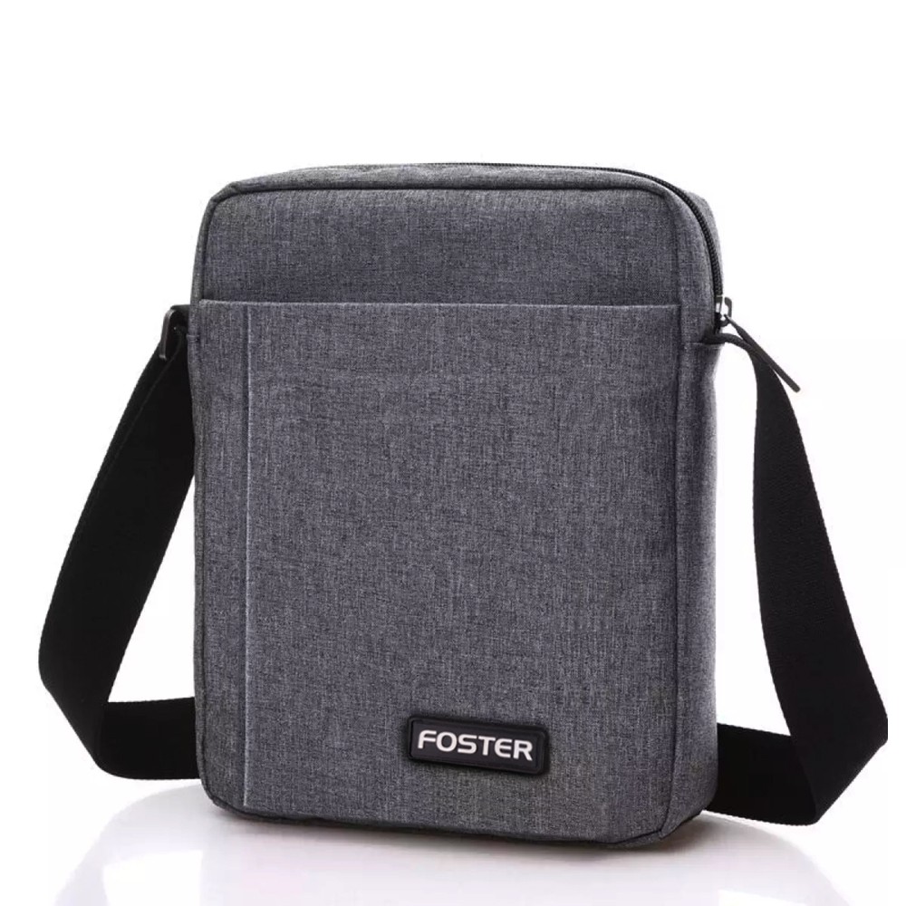 SHOPEE 6.6 SUPER SALE!! FOSTER New Tas Selempang Casual Pria Nf22 Grey