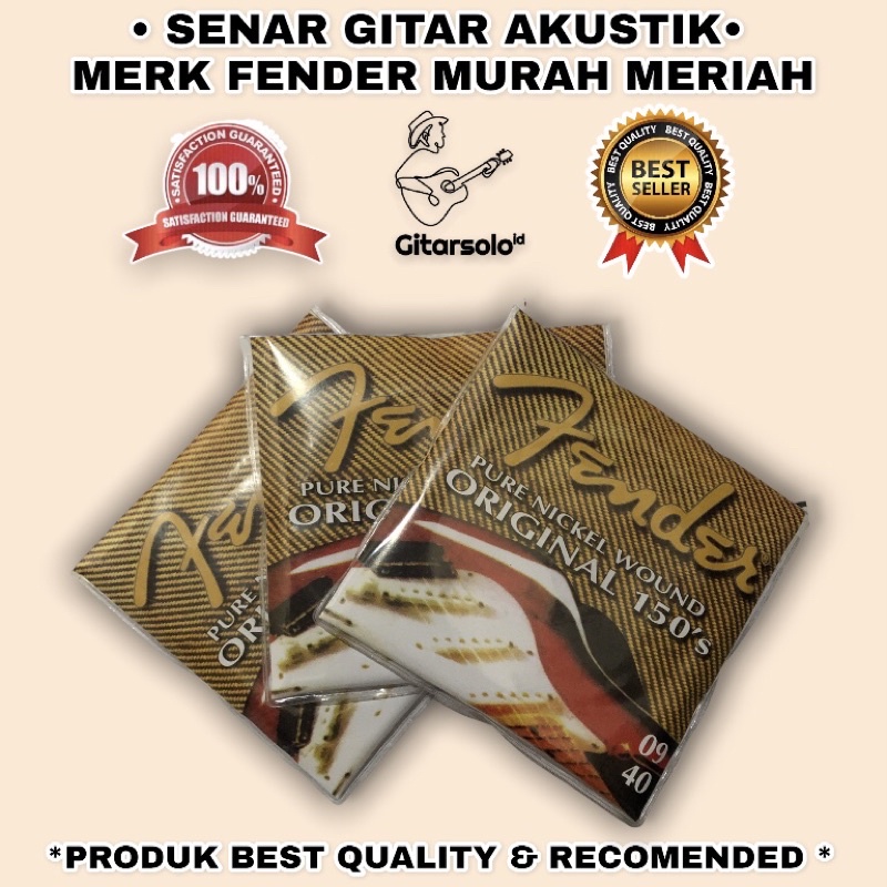 SENAR GITAR AKUSTIK FENDER