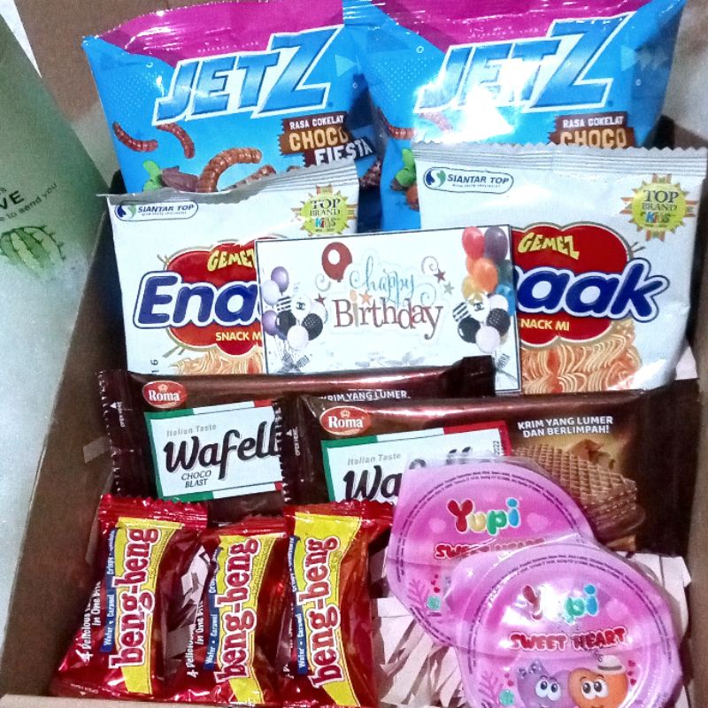 

HAMPERS SNACK BOX/HAMPERS CIKI/ HAMPERS/Hampers box