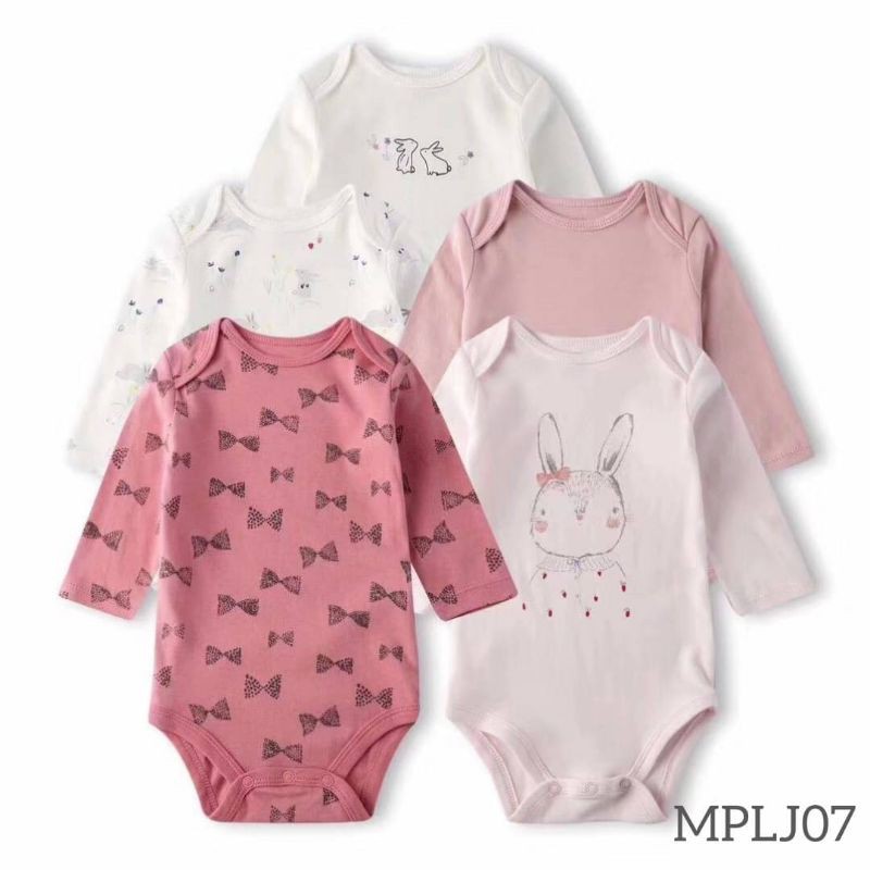Mamaspapas Jumper 5 in 1 Lengan Panjang Bayi-MPJL7
