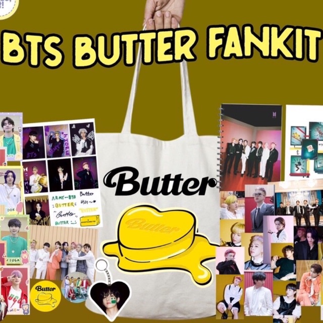 FANKIT BTS GIFT BOX BANGTAN HAMPERS BUTTER MERCH ARMY RM JIN SUGA JHOPE JIMJN V TAEHYUNG JK JUNGKOOK