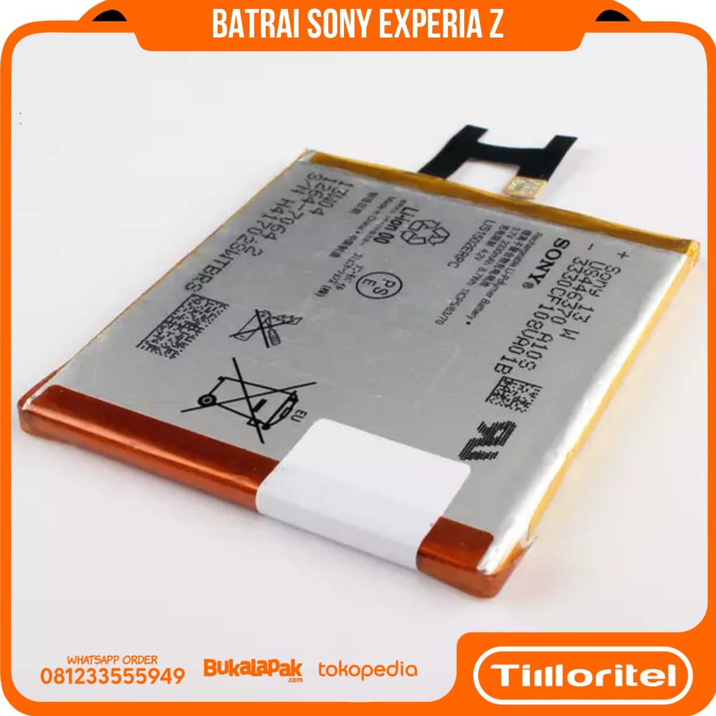 BATRAI SONY EXPERIA Z/L36H/C6602/C6603/S39H/M2/E3/EXPERIA C ORI