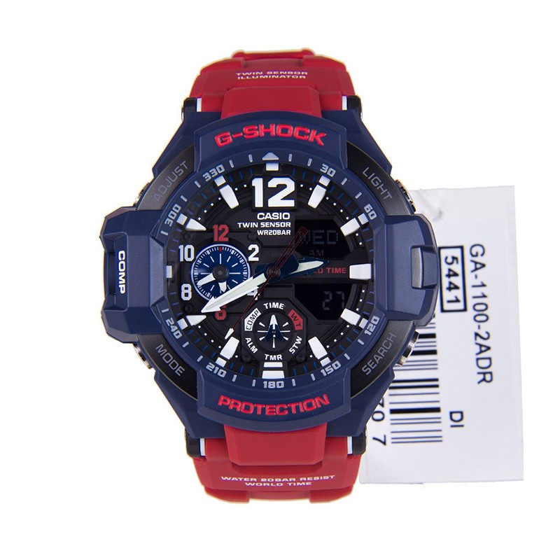 *FREE ONGKIR* Jam Tangan Original Casio G-Shock GA 1100 - 2A Twin Sensor *PROMO BRANDED*