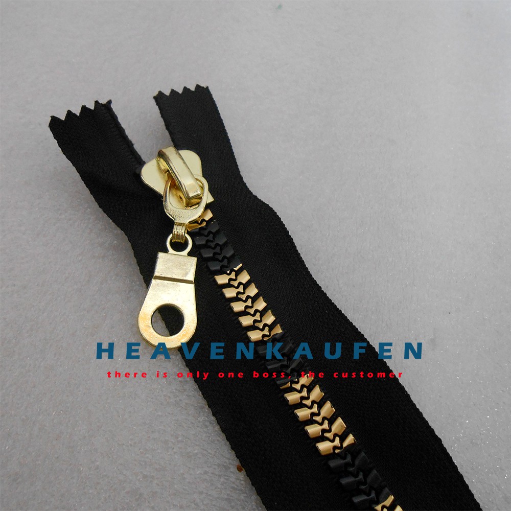 Resleting Zipper 25 cm Vislon Variasi Besar No 8 Untuk Busana Pakaian Wanita Dll