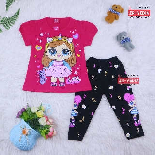 Setelan Mickey Mouse LOL uk 2 3 Tahun Baju Anak Setelan Mickey Mouse LOL uk 2 3 Tahun Baju Anak