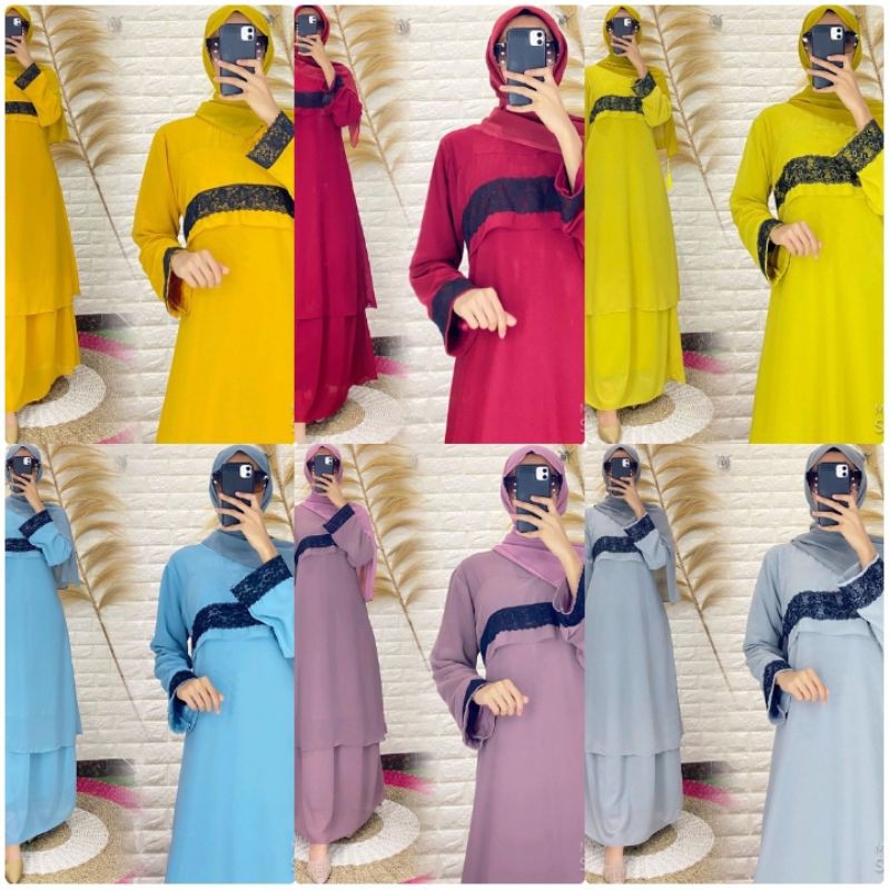 Gamis Malaysia New Look Premium