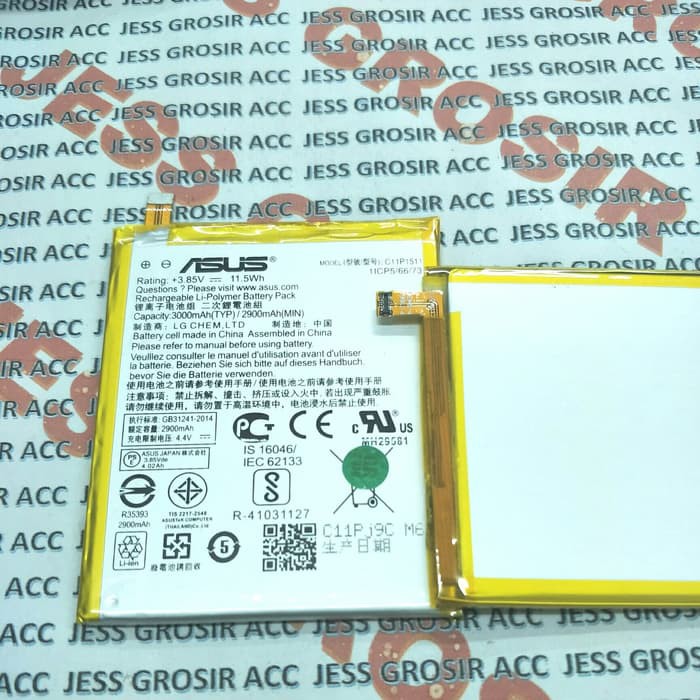 Baterai Battery Original ASUS Zenfone 3 Deluxe Z012DA Z012DE C11P1511