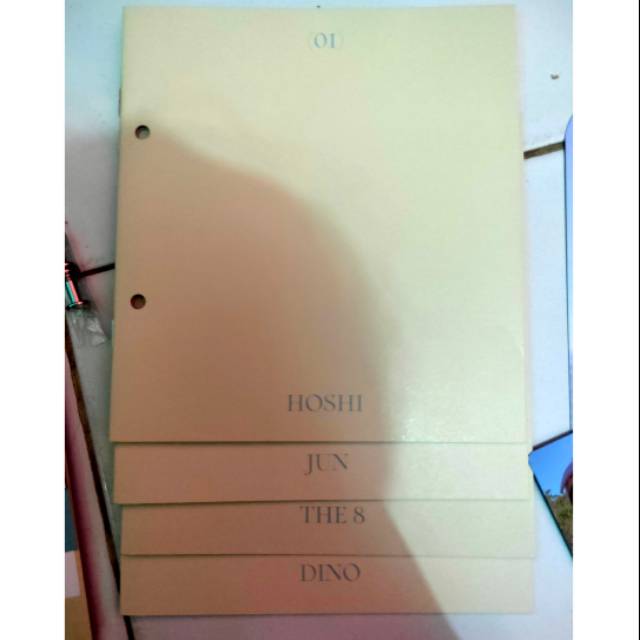 Photobook SEVENTEEN Henggarae Hoshi jun The8 Dino dul ver