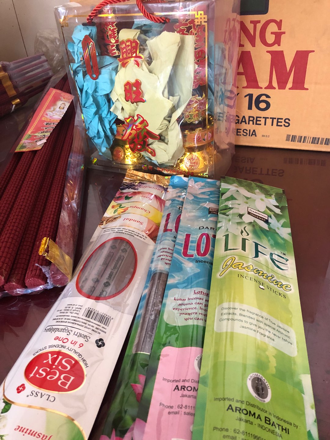 Hio Dupa Stik Aromaterapi Savitri Class Best Six 6 Aroma Incense Sticks