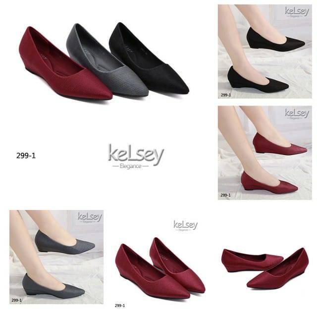 Sepatu Kelsey Helena Wedges Original Brand