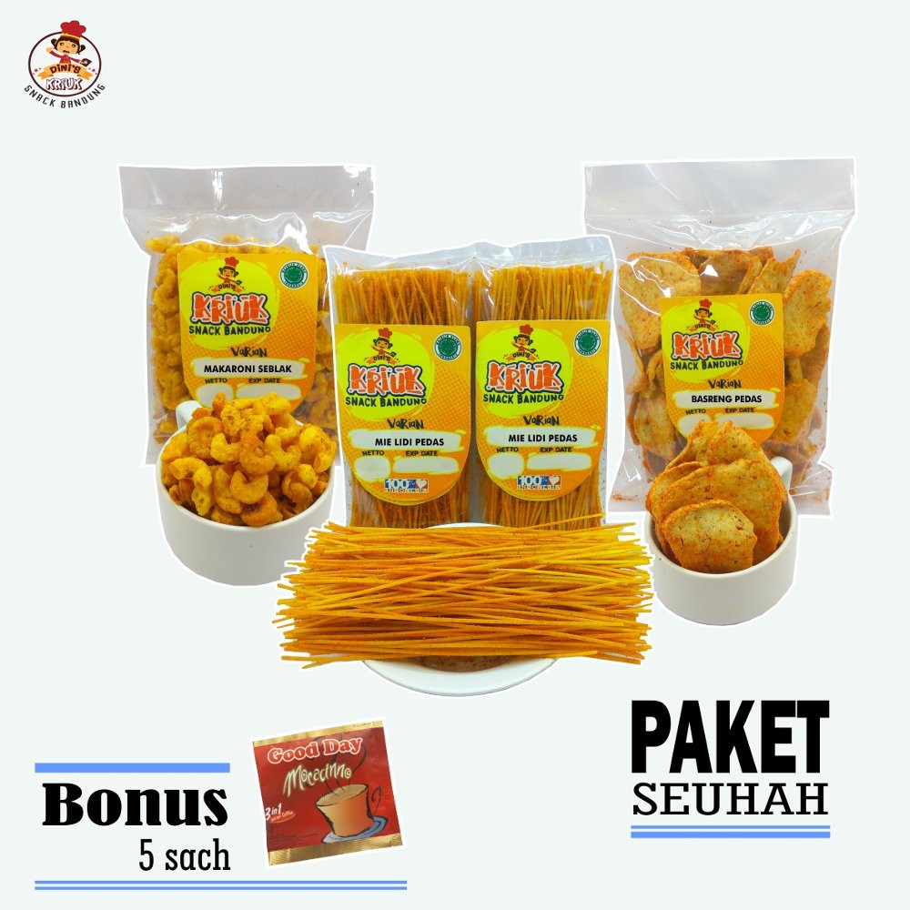 

PAKET SEUHAH SERBA PEDAS Diskon