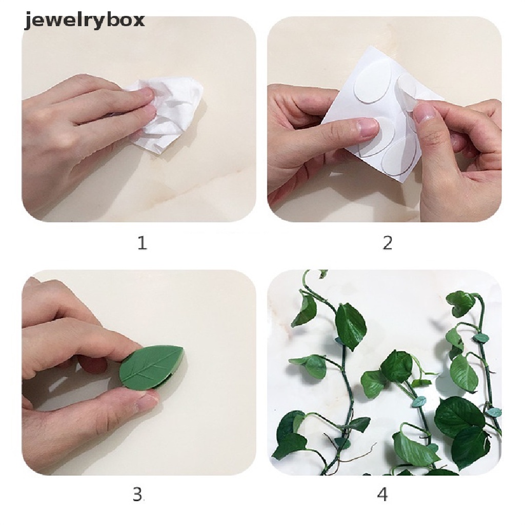 (jewelrybox) 10pcs / Set Klip Pengikat Tanaman Merambat Bahan Plastik Untuk Perlengkapan Berkebun