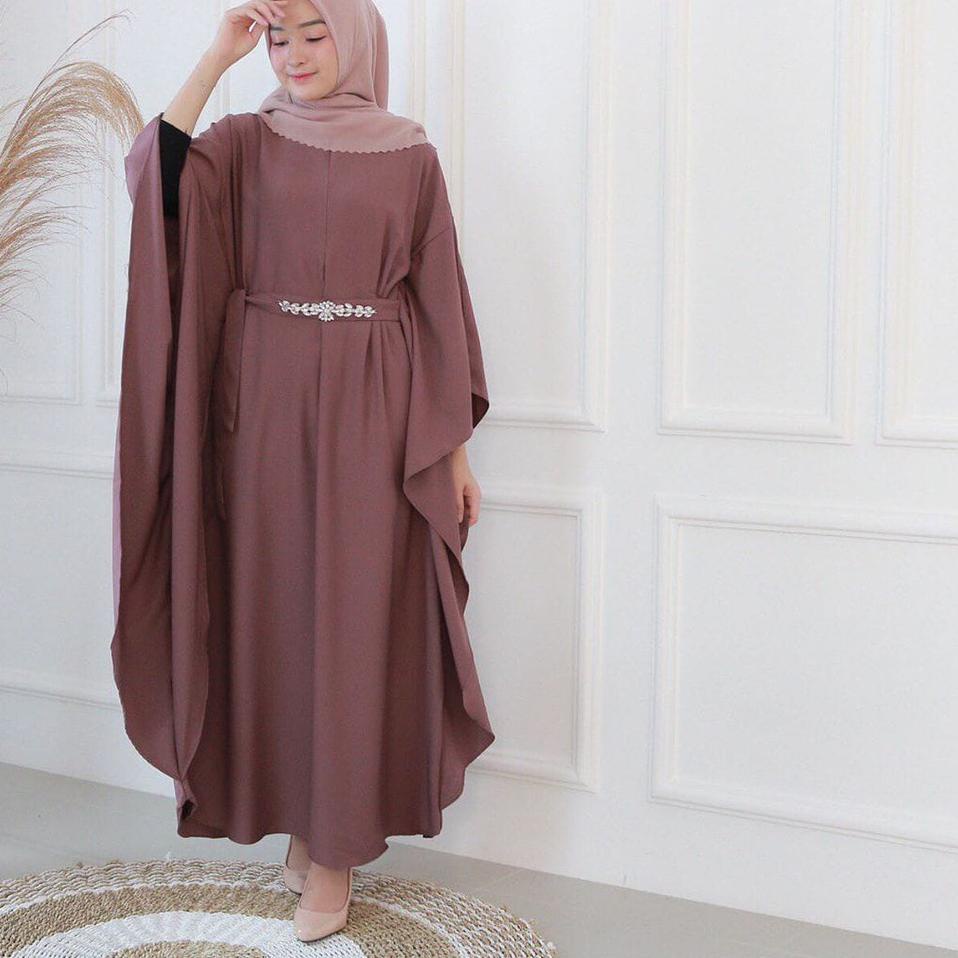SALEE.. Kaftan Wanita Casual Dress Terbaru Gamis Kaftan Remaja Gamis Kaftan