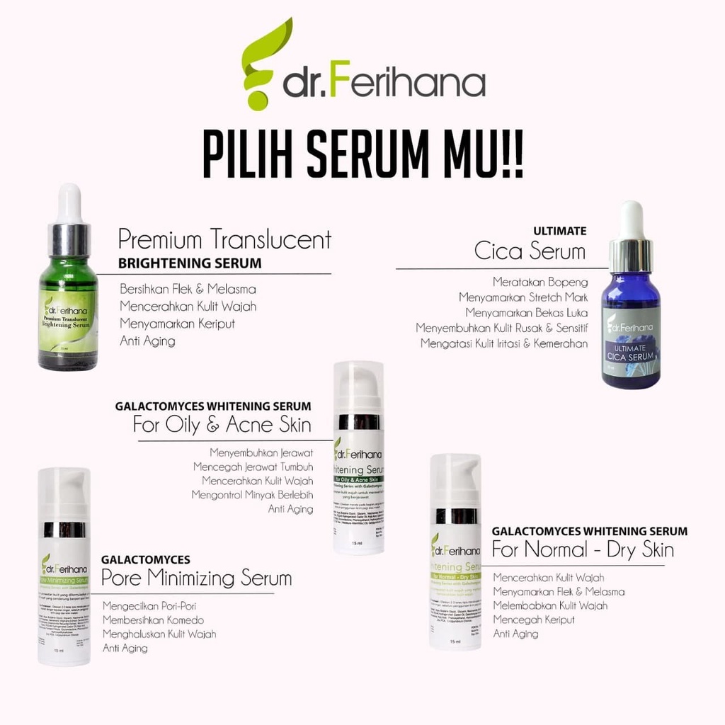 Serum dr Ferihana