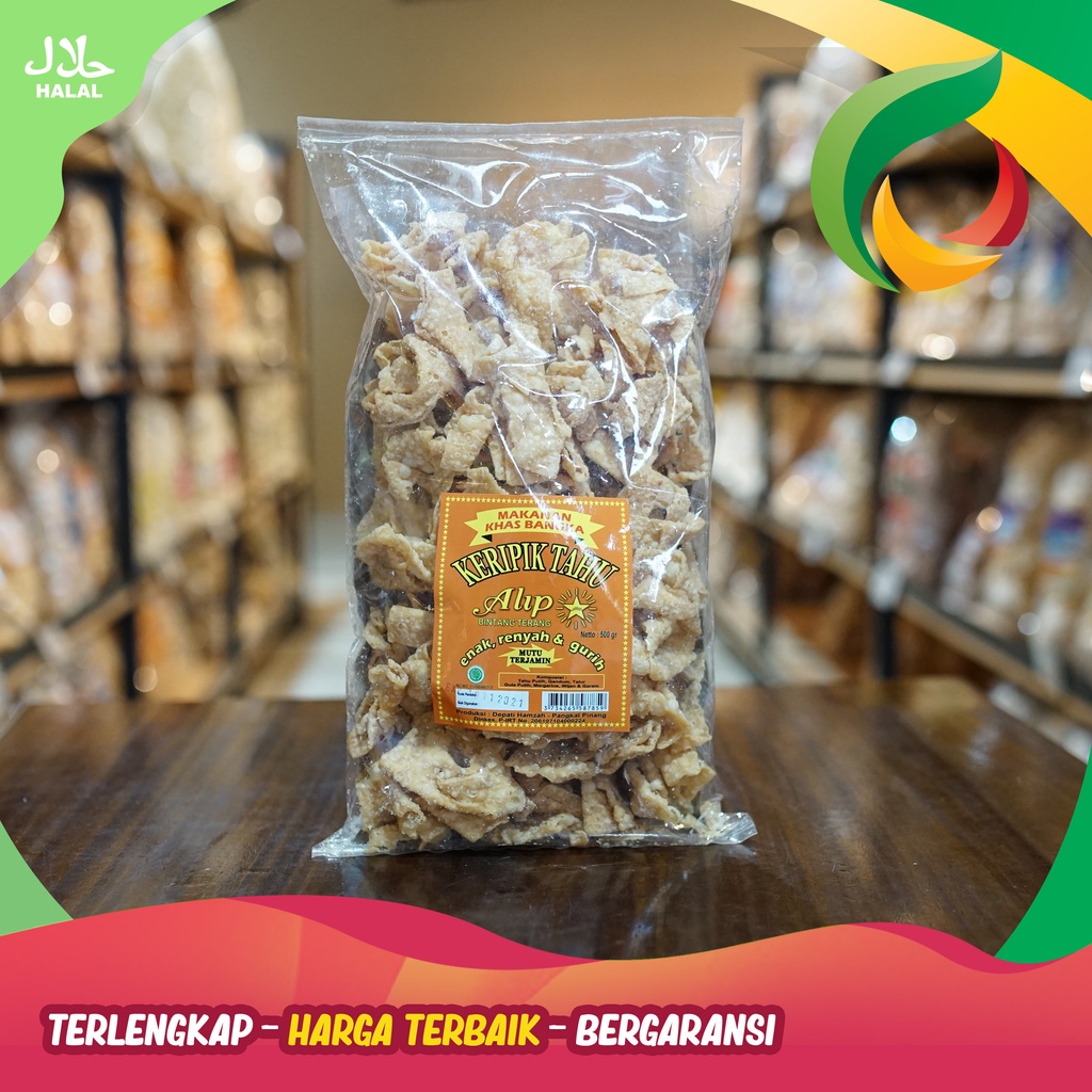 

Keripik tahu ( Mafa ) merk alip khas bangka 500gr