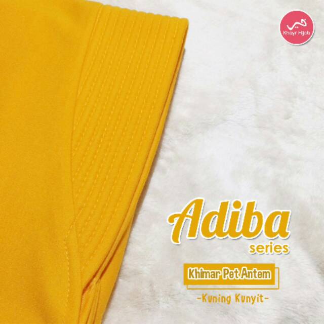 Jilbab Segi Empat Warna Kuning Kunyit Voal Motif 