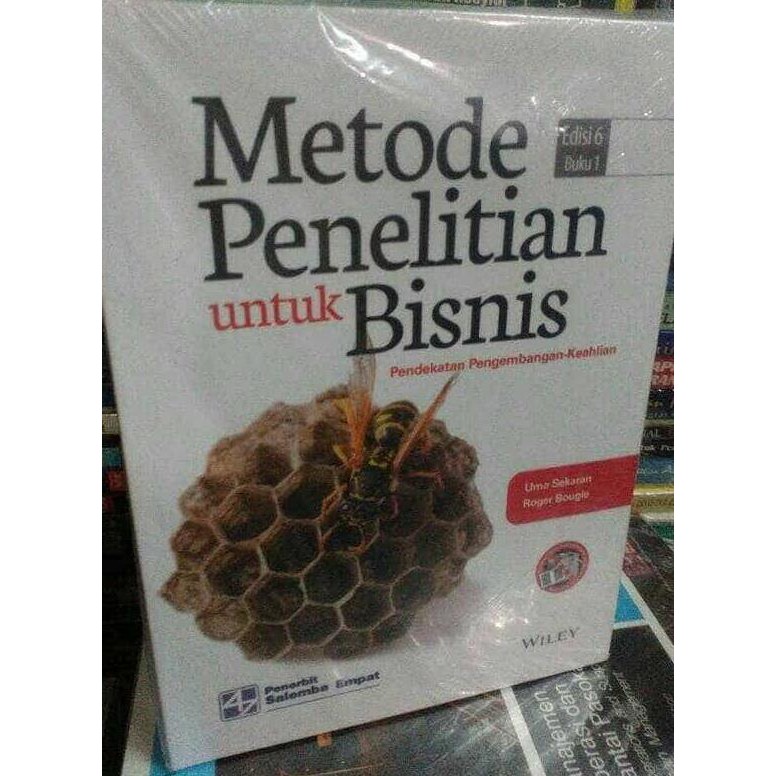 Metode Penelitian Untuk Bisnis Edisi 6 Buku 1 By. Uma Sekaran Best Seller