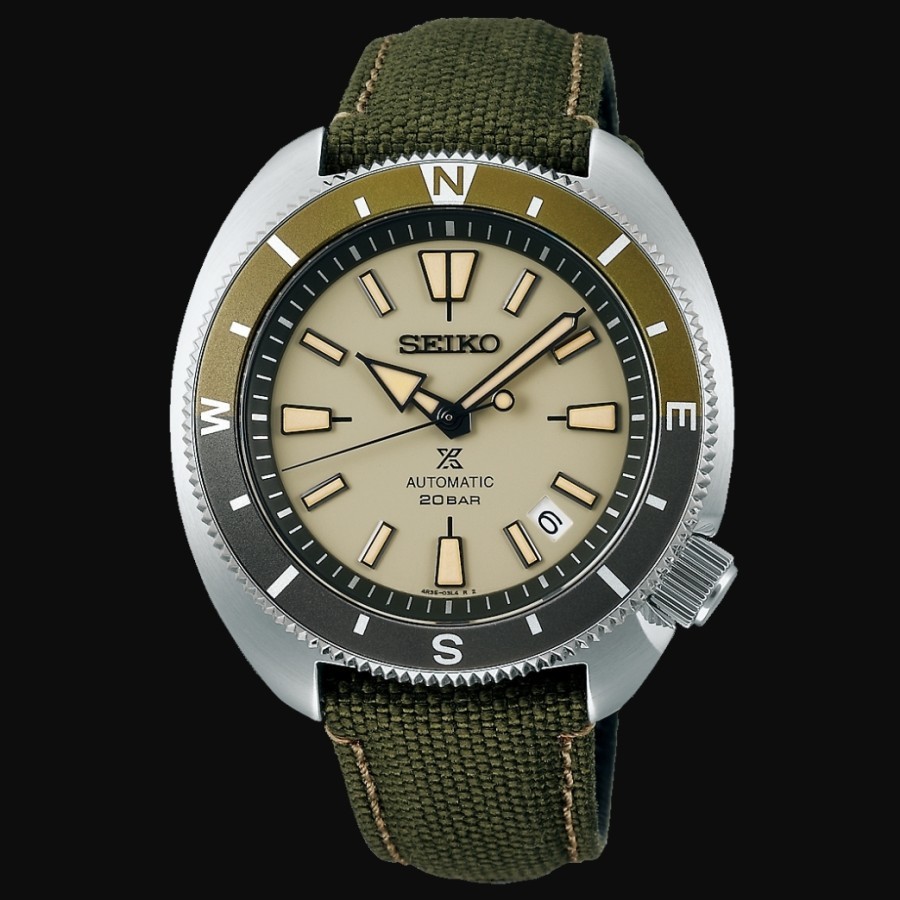 Seiko Prospex SRPG13K1 Tortoise Land Edition Automatic Green SRPG13