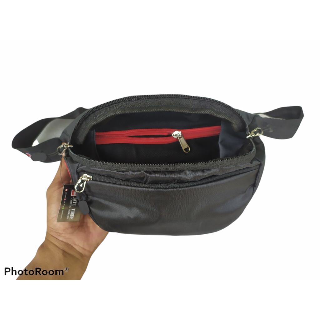 Waistbag Tas pinggang polos waterproof