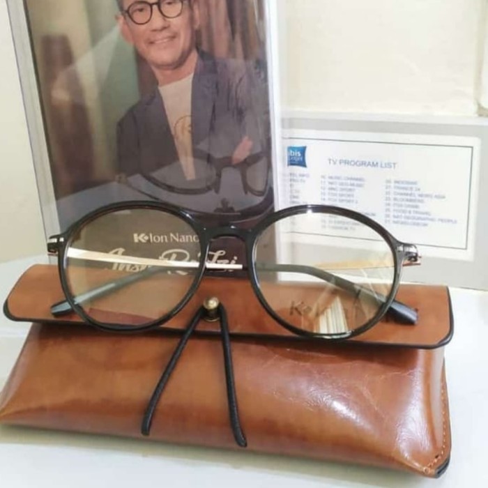 PREMIUM 7 KACA MATA K-ION NANO K-LINK ASLI | BLACK - HITAM | VINTAGE STYLE