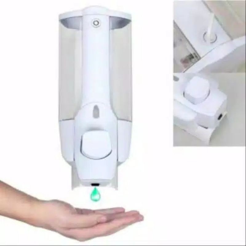 X7 Dispenser Sabun Cair 350ml Tabung Handsanitizer Tempel Dinding Hand Sanitizer Menempel Tembok