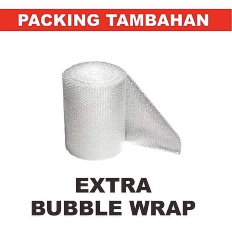 Extra Bubble Wrap (Packing Tambahan) untuk Pengiriman Agar Aman