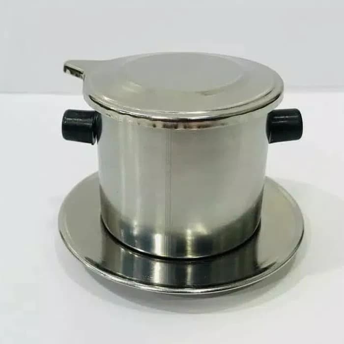 Long Cam 7Q Vietnam Drip Sekrup Ulir -Coffee Maker Bahan Stainless Steel Anti Karat