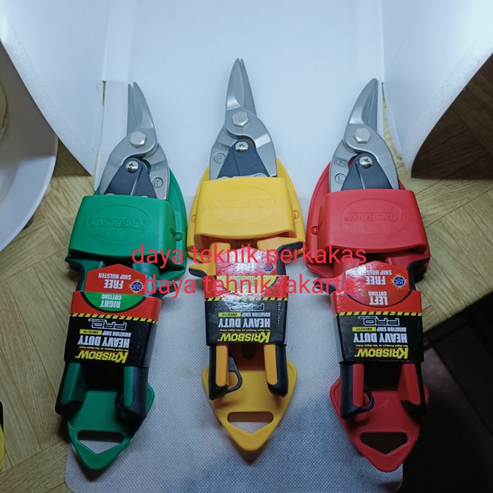 

RB krisbow gunting baja ringan kiri - aviation snip left cutting krisbow