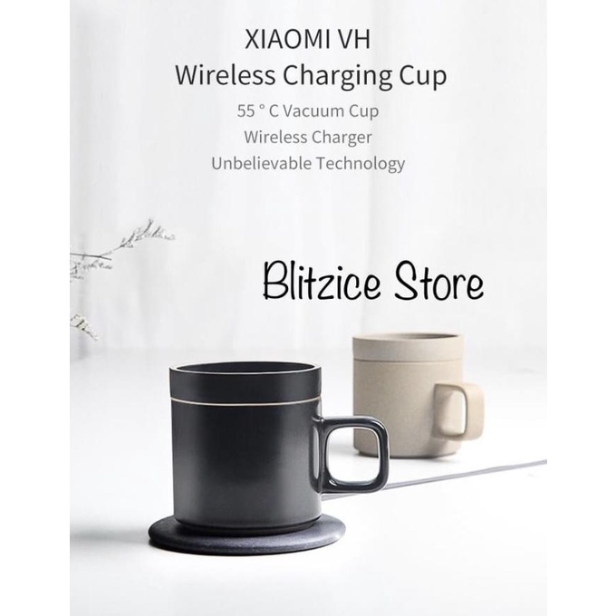 XIAOMI VH Wireless Charging Thermos Electric Cup Coffee Mug Saucer